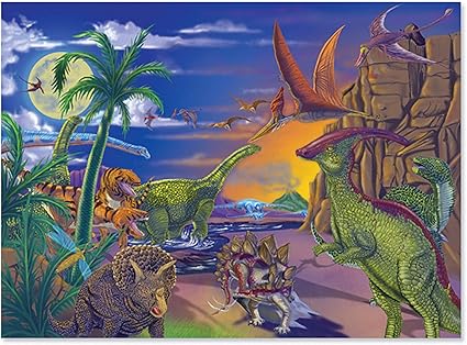 Melissa \u0026 Doug Land of Dinosaurs Jigsaw 