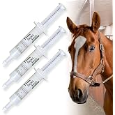 Ramard Total Calm and Focus for Horses Supplement - Magnesium &amp; Calming Formula for Horse Show, Training, Performance Mental Alertness Without Drowsiness, Show Safe, Equine Supplies 1oz Syringe 3Packs