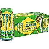 Monster Energy Juice Rio Punch, Energy Drink, 16 Ounce | Energy + Juice, Pack of 15