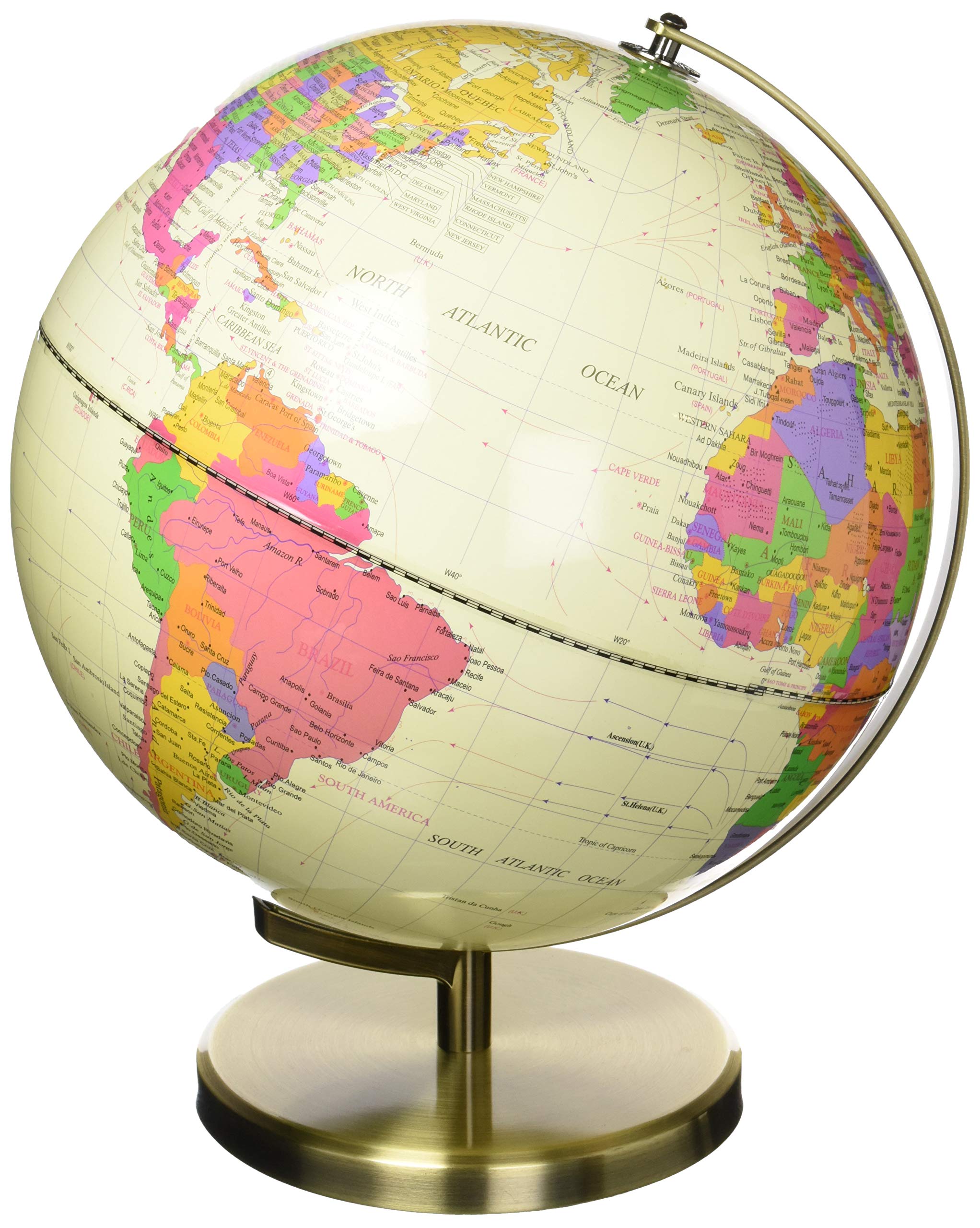 Buy World Globe Great for Kids and Adults with Stand Desk 8 Inch Globe