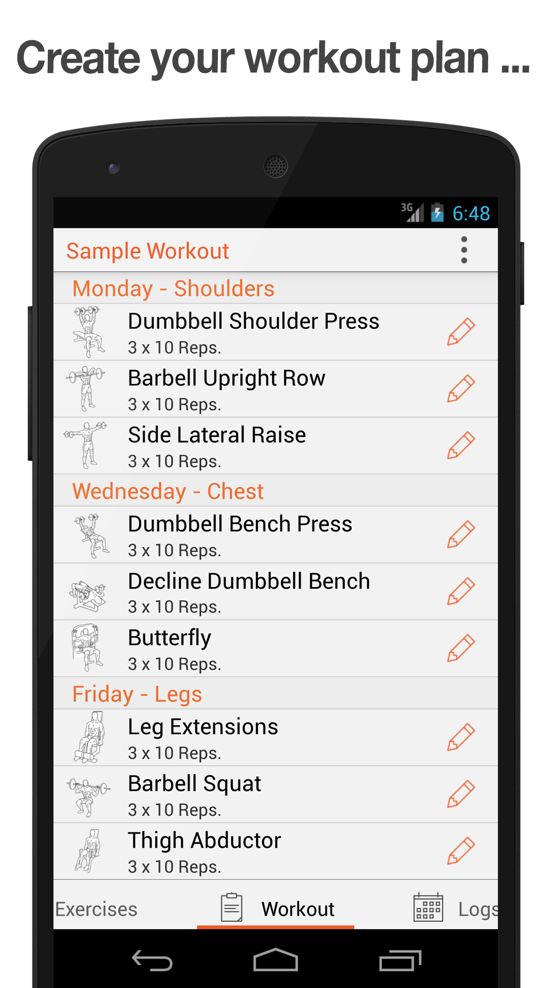 Fitness Point PRO - Workout Exercise Journal & Personal Trainer + Body Tracker - Thumbnail 4