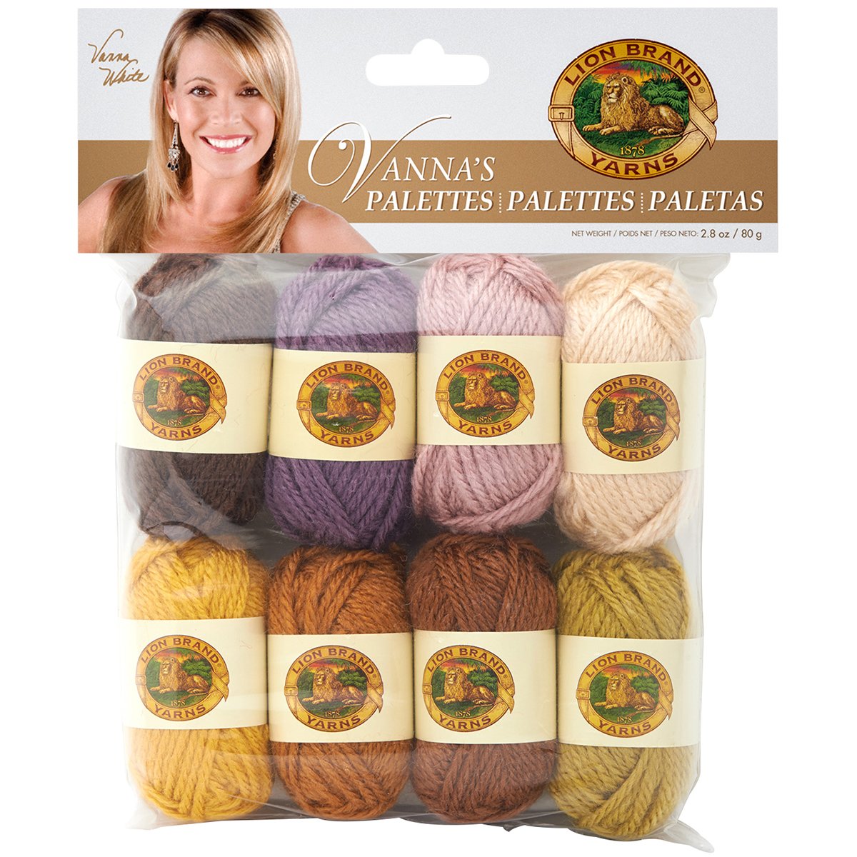 Photo 1 of Lion Brand Yarn 865-205 Vanna's Palettes Yarn, Essential