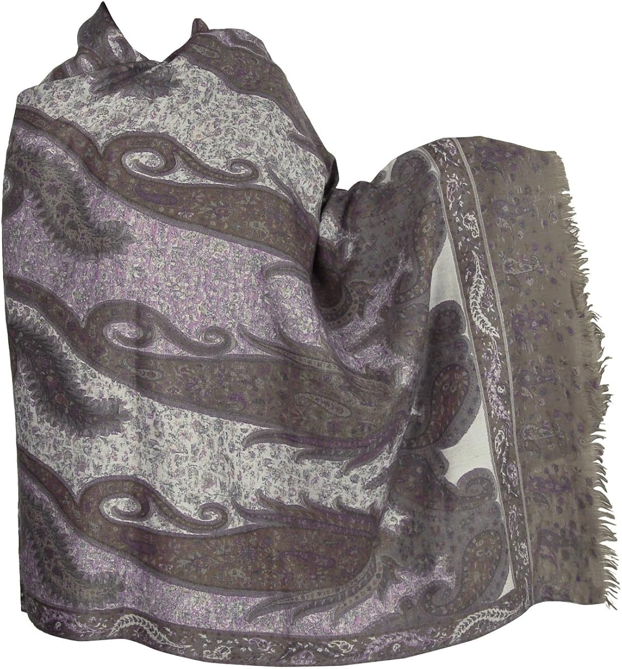 Evening Wrap Paisley Embroidered Shawl 80 X 40 Inches at Amazon Women’s