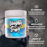 Naughty Boy Energy Pre-Workout Powder Blue Razz Bon Bon 30 Servings 200mg view 2