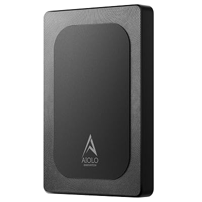 Aiolo Innovation 500GB External Hard Drive Ultra Slim Portable HDD-USB 3.0 for PC, Mac, Laptop, PS4, Xbox one,Xbox 360 HD-A4