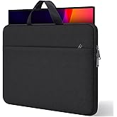 24 Inch Portable Monitor Case Carrying Sleeve Compatible with 23.8-24 Inch Portable Large Monitor with Handle Pocket, Protective Travel Shockproof-Padded Accessory Bag