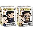 Funko Pop! TV: The Office Bundle (2-Pack) – Michael Scott #869 and Dwight Schrute #871 Collectible Vinyl Figures