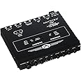 Autotek 7007 Multiple Source Signal Processor (Black) – .5 Inch DIN, 2-Way, 4-Band EQ, 9 Volt Line-Driver, 2 Inputs, 3 Outputs, Master Volume Control, Subwoofer Control, Includes Bass Remote