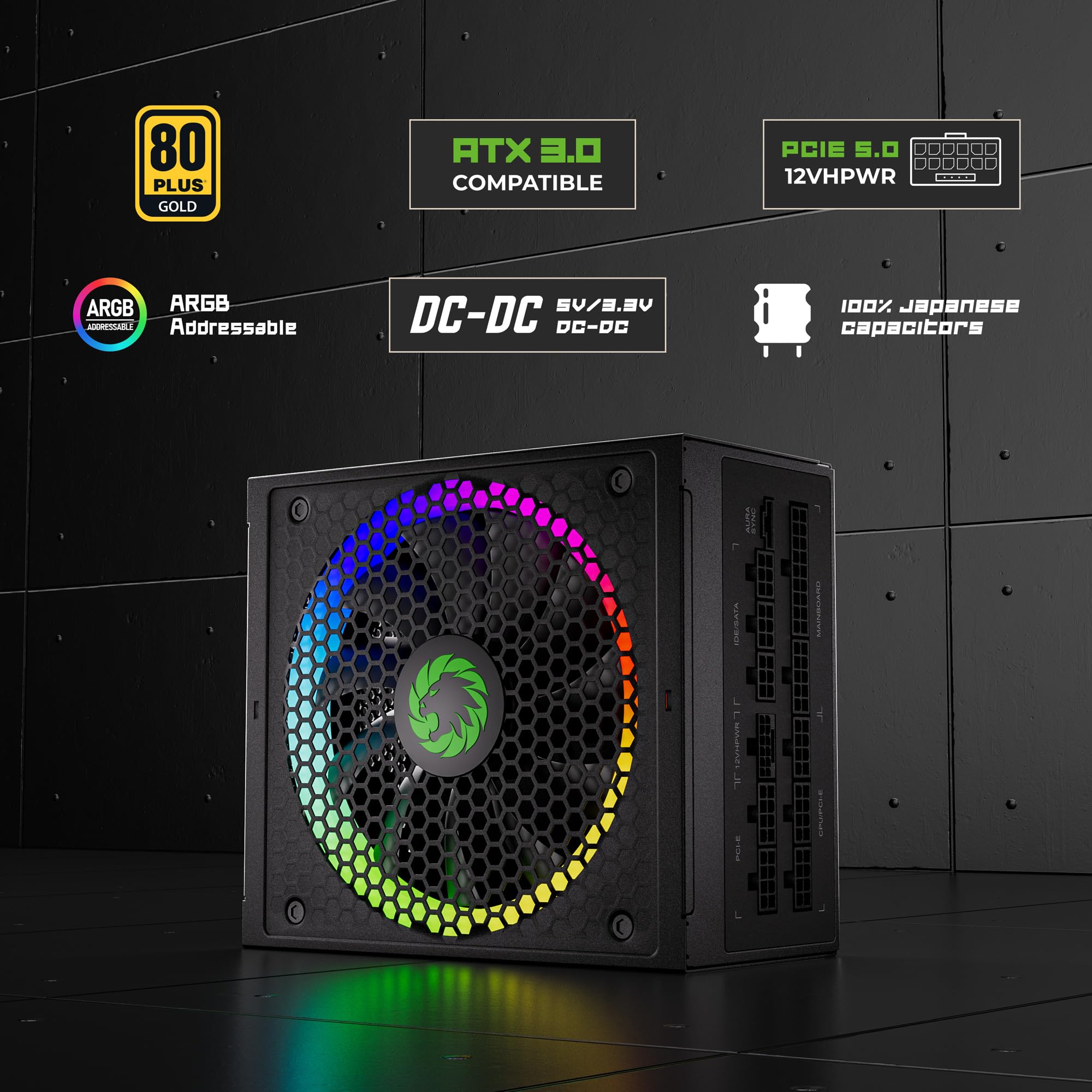 Seasonic Alimentatore Focus GX 850, 80 PLUS Gold, modulare, ATX 3.0
