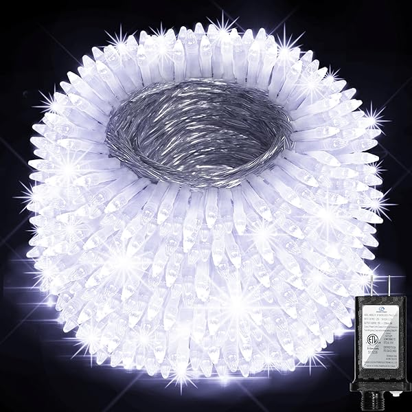 509FT CHRISTMAS LIGHTS OUTDOOR 1350 LED CHRISTMAS TREE...