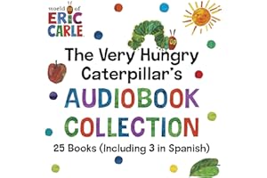 The Very Hungry Caterpillar's Audiobook Collection: 25 Books (Including 3 in Spanish)