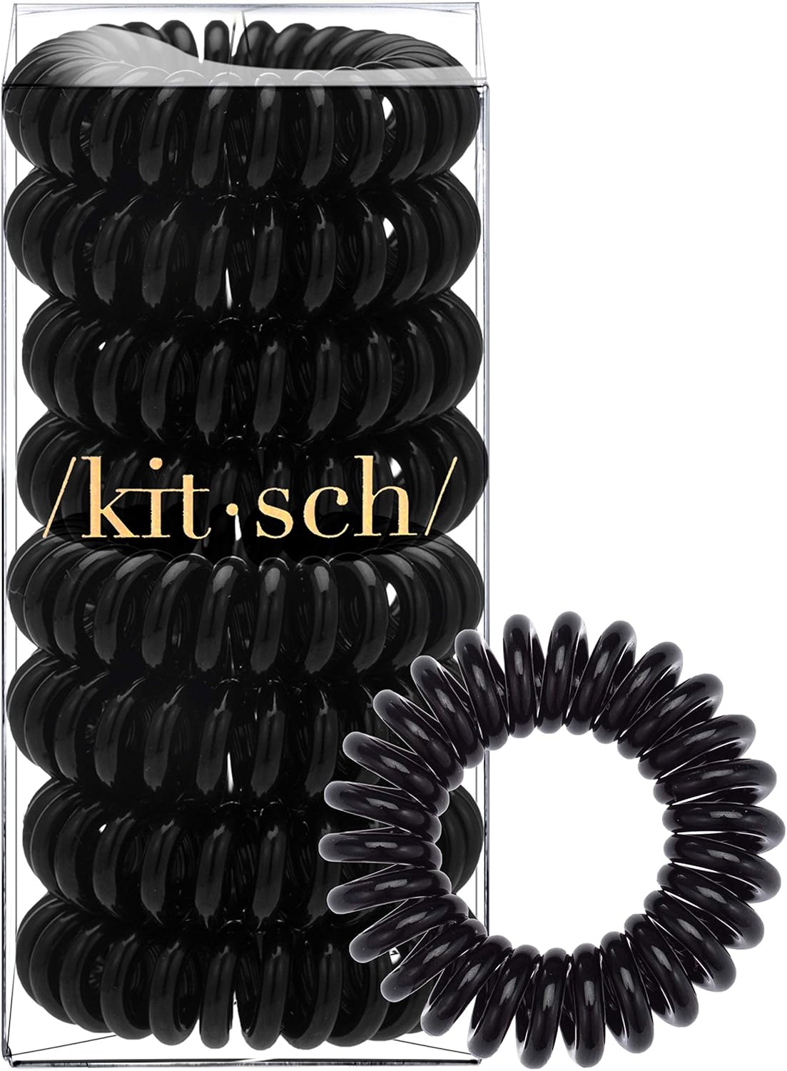 Kitsch Spiral Hair Ties, Coil Hair Ties, Phone Cord Hair Ties, Hair