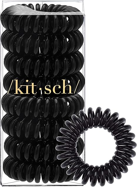 Kitsch Spiral Hair Ties Coil Hair Ties Phone Cord Hair Ties
