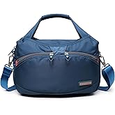 La Packmore Waterproof Nylon Crossbody Bags for Women Multi-Pocket Shoulder Bag Travel Purse and Handbag