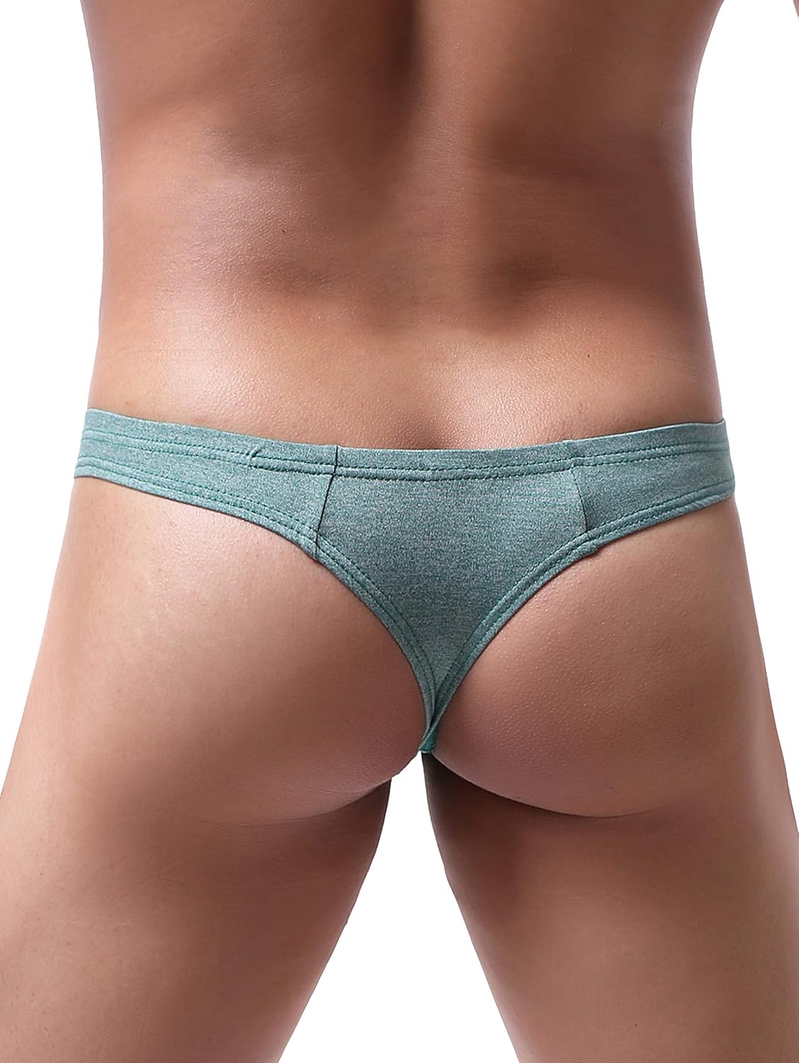 iKingsky Men's Thong Underwear Soft Stretch T-back Mens Underwear at  Men’s Clothing store