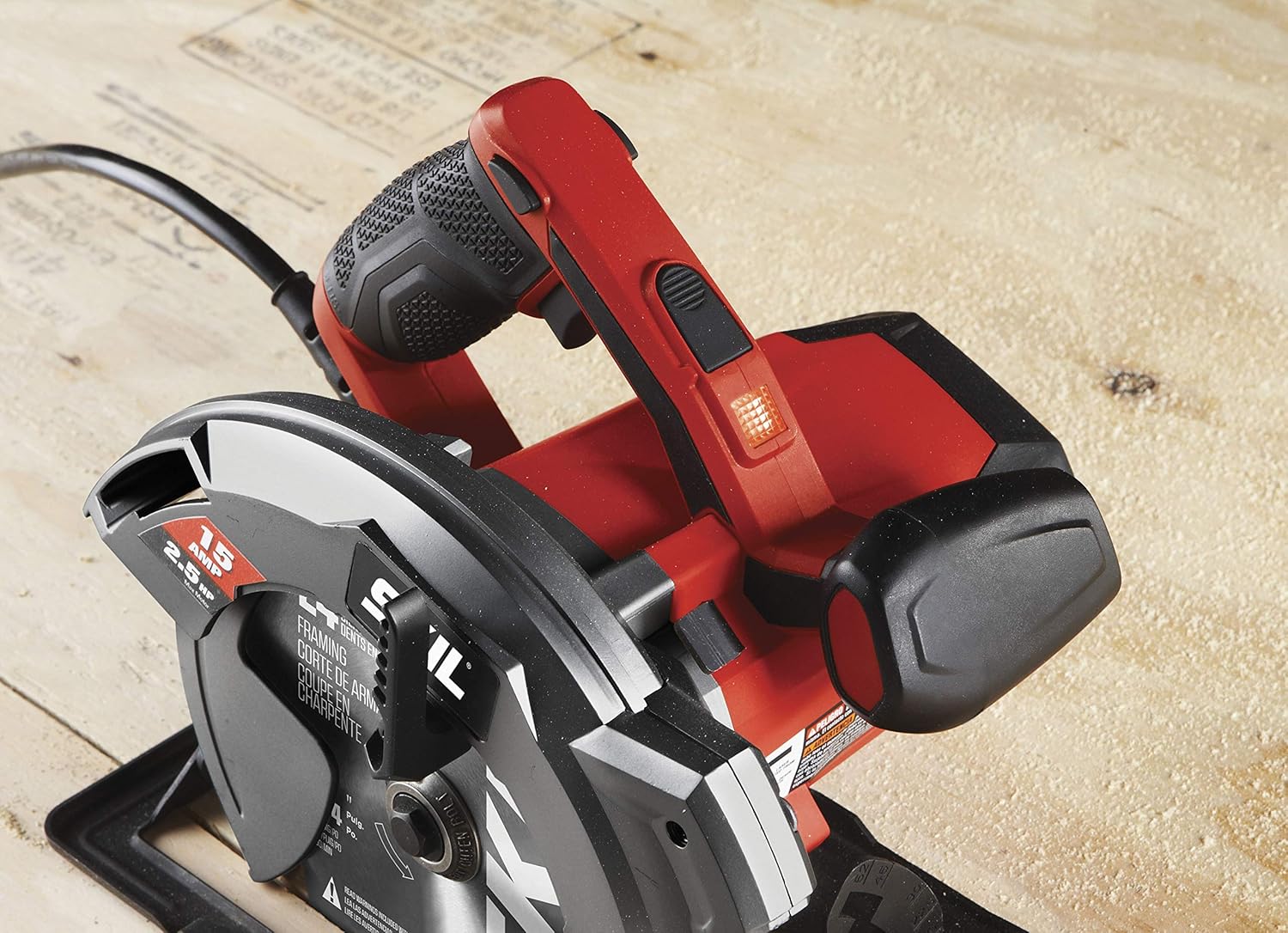 SKIL 5280-01 15-Amp 7-1/4-Inch Circular Saw with Single Beam Laser Guide - - 