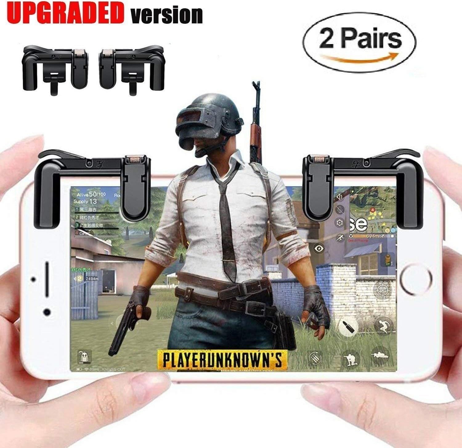 Triggers(Aim&Shoot) Buttons for PUBG&FORTNITE for Android/Apple Phones&Tablets