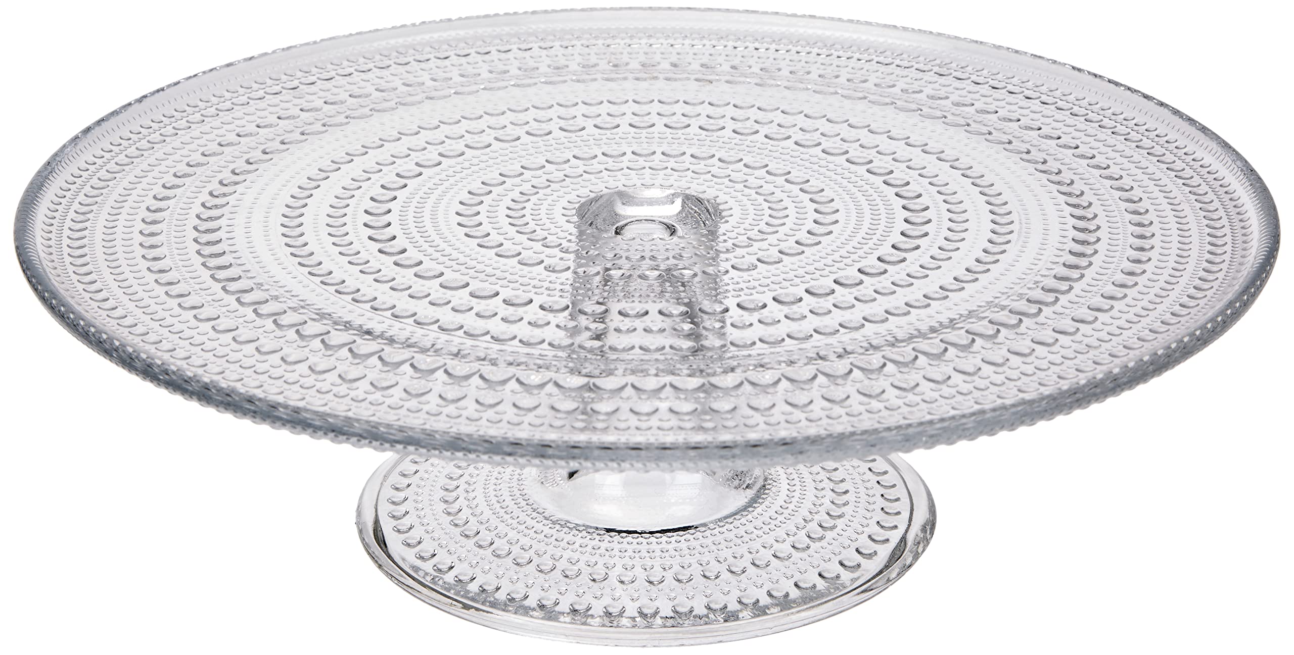Iittala Kastehelmi Pie Plate, transparent, Standard — image 1
