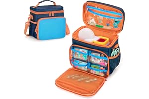 GRAOSO Carrying Case Compatible with Little Tikes Story Dream Machine Books Starter Set, Toy Storage Bag with Handle & Should