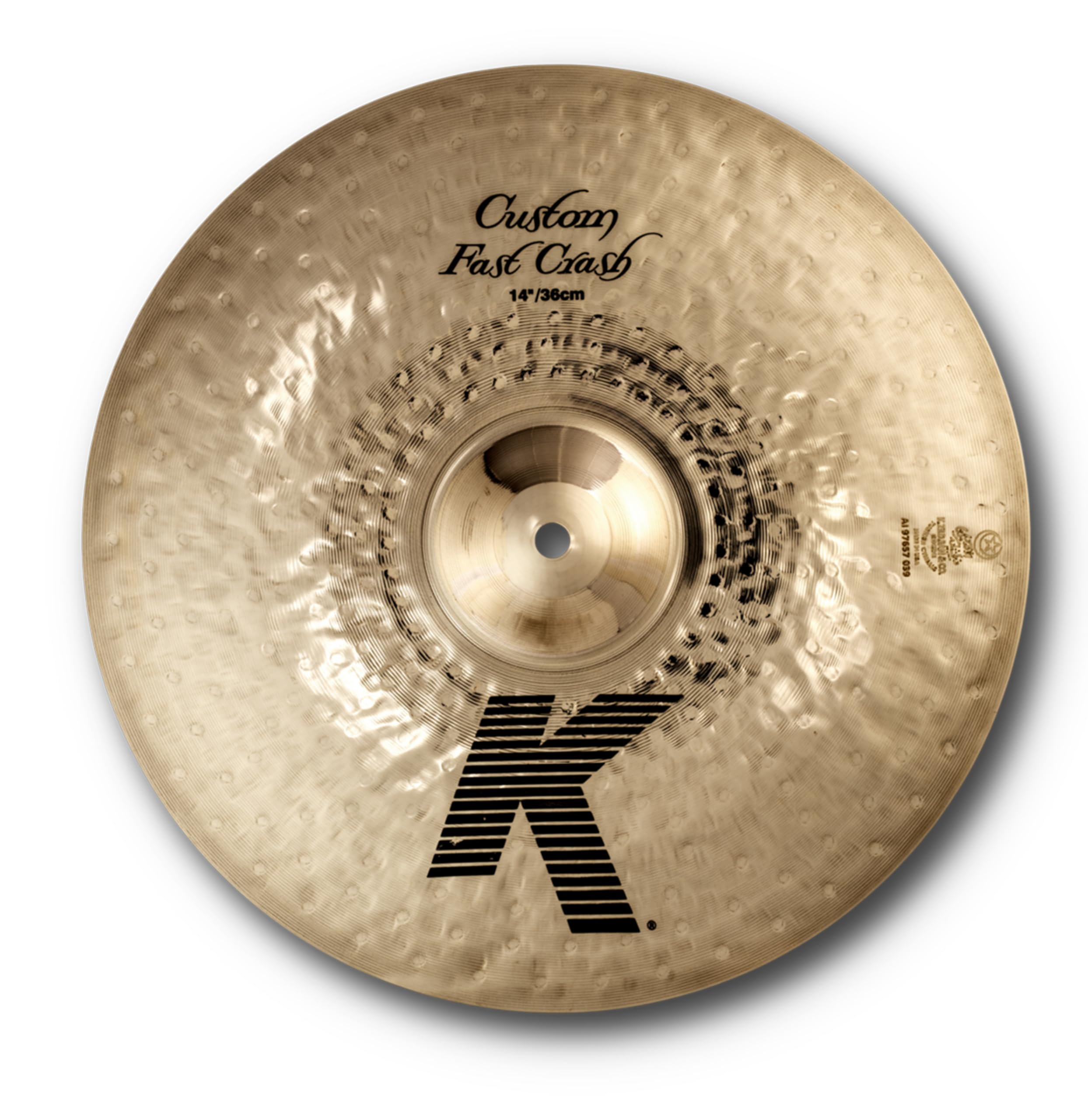 Zildjian K Custom Series - 14 Inch Fast Crash Cymbal - Brilliant finish