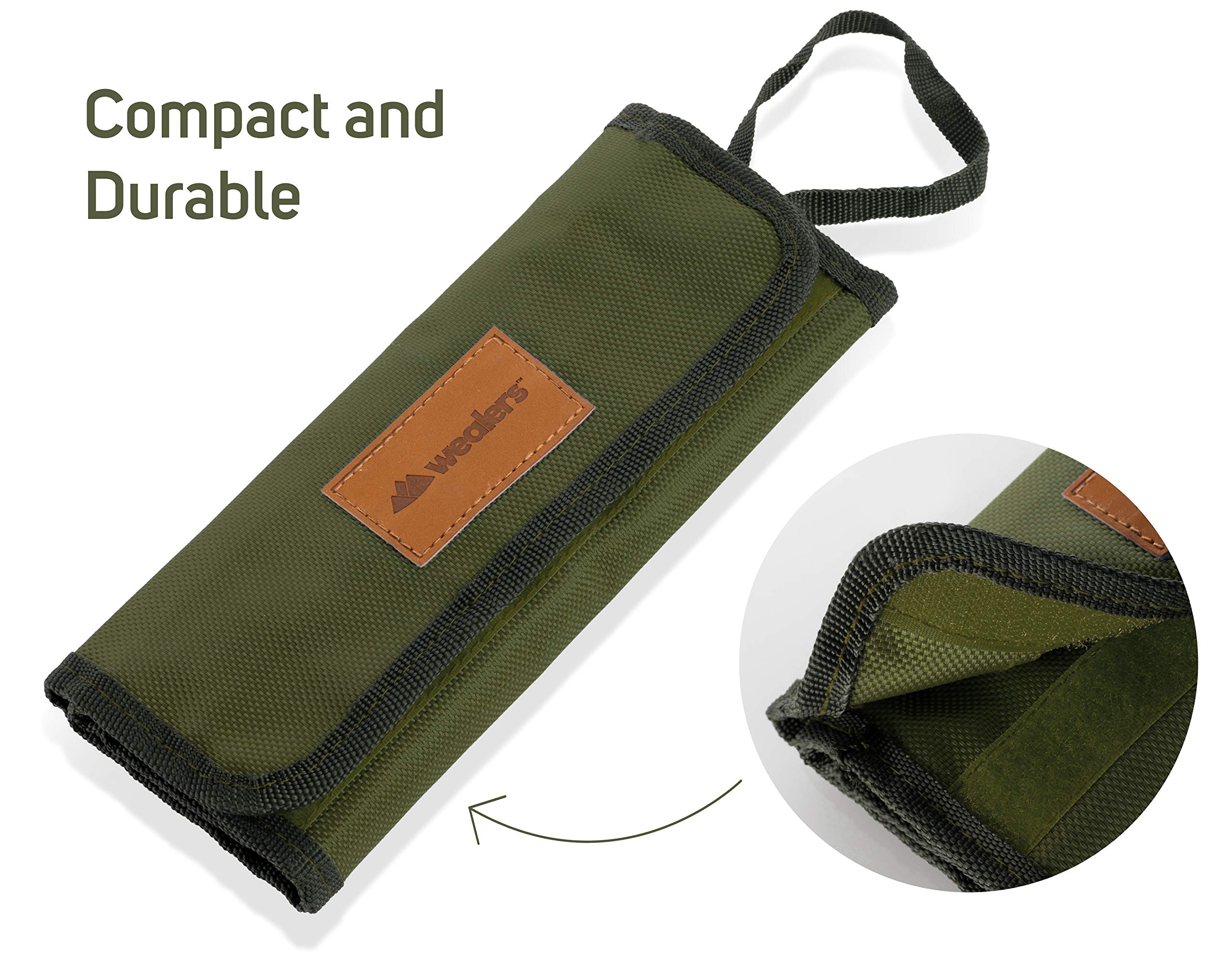 13 Piece Stainless Steel Family Cutlery Picnic Utensil Set with Travel