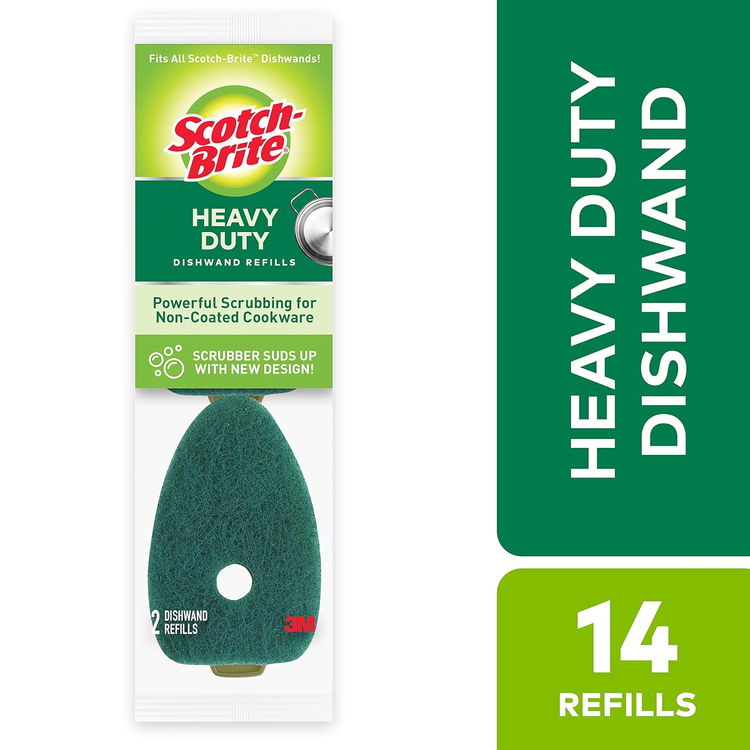 Which Is The Best 3M Scotchbrite Heavy Duty Dishwand Rfill 48112
