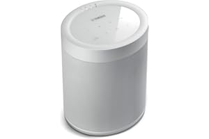 Yamaha MusicCast 20 Soundbox weiß – Kabelloser 2 Wege Netzwerk-Lautsprecher zum Musikstreaming ohne Grenzen – Multiroom WLAN-