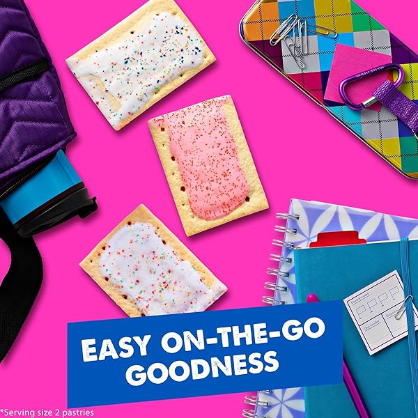 POP-TARTS TOASTER PASTRIES, BREAKFAST FOODS, KIDS SNACKS, VARIETY PACK (12 POP-TARTS)