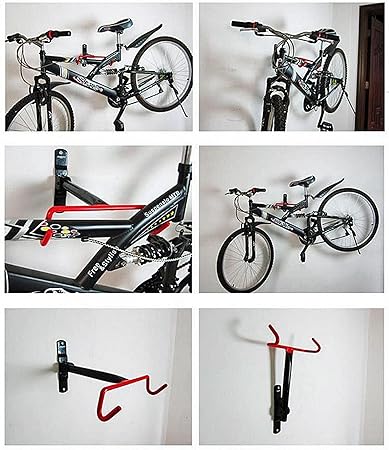 Amazon 自転車 用 ディスプレイラック スタンド 簡単設置 壁掛け用 携帯ledミニライト カラビナ セット ディスプレイスタンド