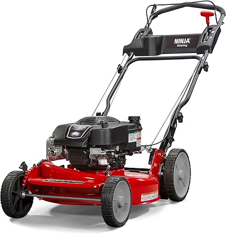 Snapper RP2185020 / 7800981 NINJA 190cc 3-N-1 Rear Wheel Drive Variable Speed Self-Propelled Lawn Mower with 21-Inch Deck and ReadyStart System, Ninja ...