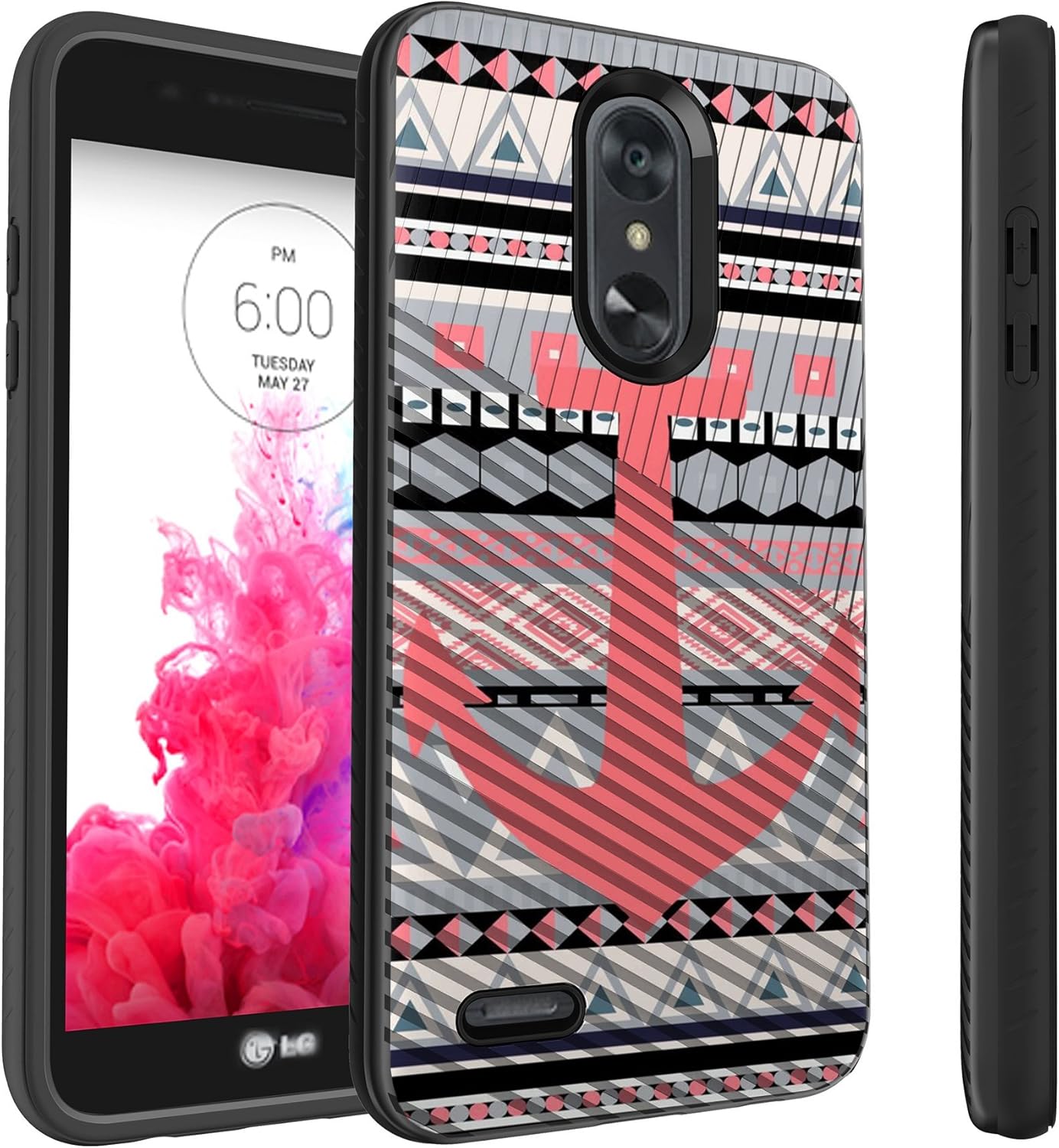 Best Lg Rebel 4 Lte Pink Camo Phone Case