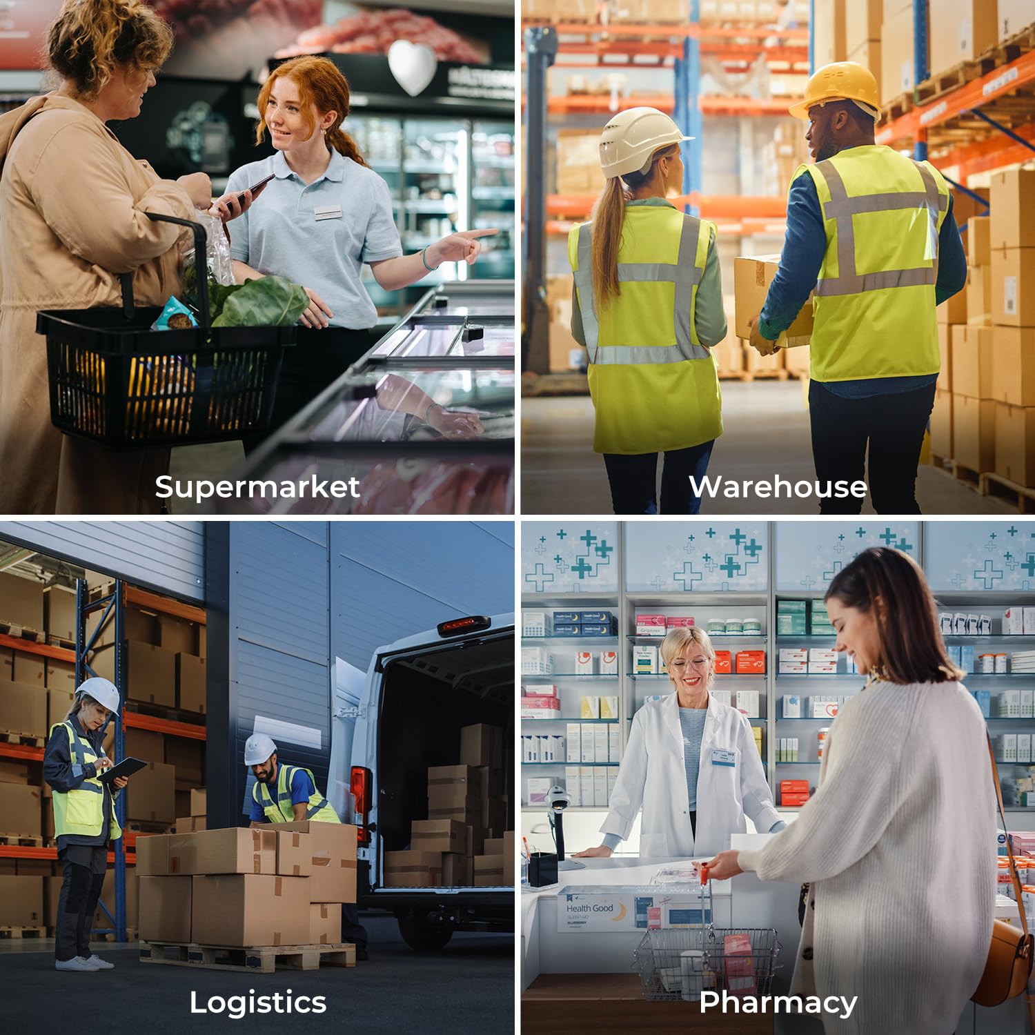 MUNBYN Android Barcode Scanner, Equip with Honeywell N6703 Scanner Engine, Android 11, 5.5