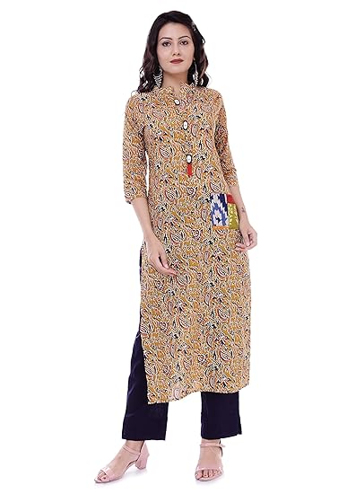 kalamkari long kurtis