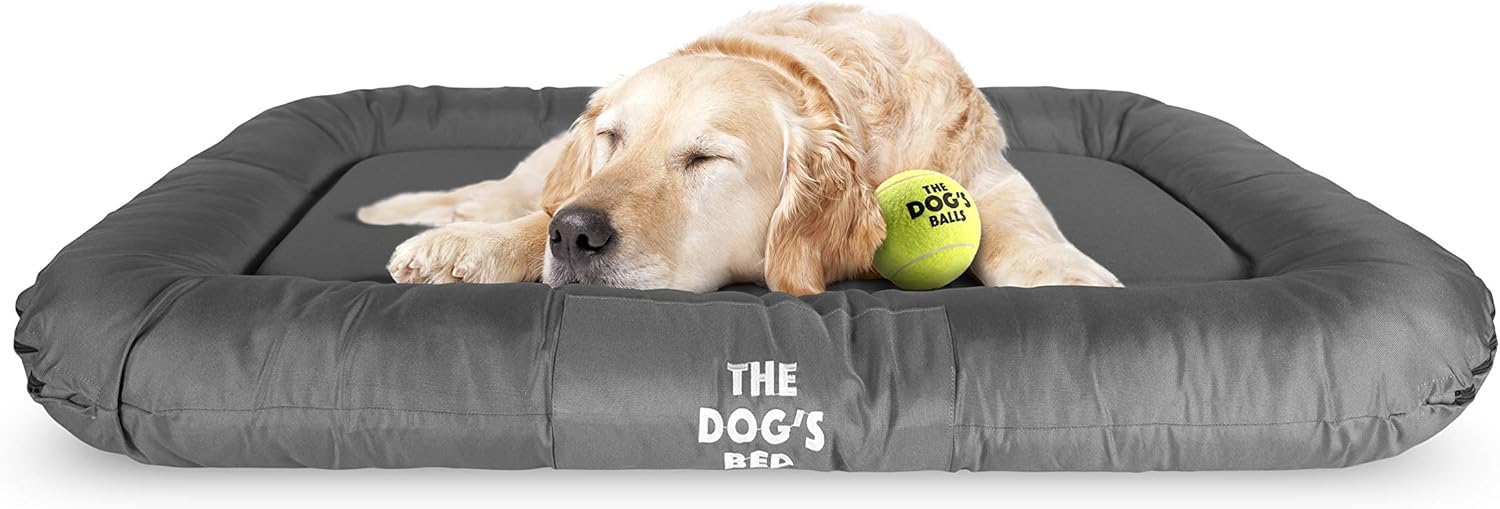 The Dog’s Bed, Premium Waterproof Dog Bed, XL 125x85cm, Tough YKK