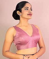 FIGURE'S DESIGNER Women's Dupion Raw Silk