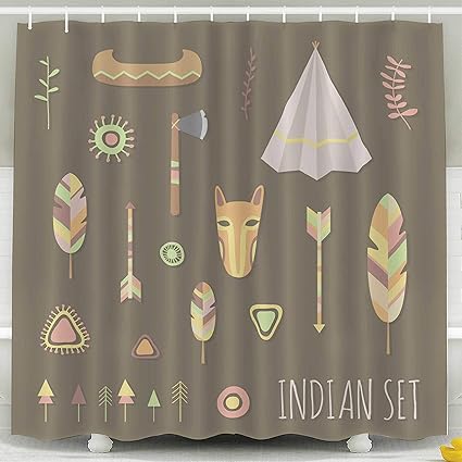 Amazon Com Bathroom Shower Curtain Herysta Waterproof Non Toxic