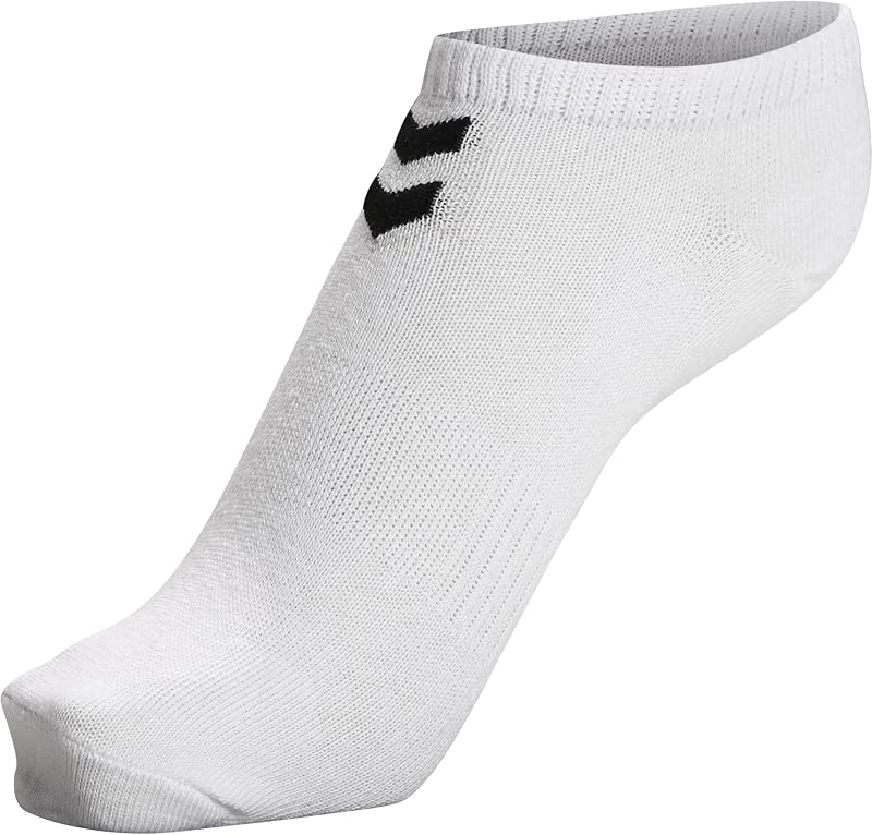 Chevron 6-Pack Ankle Socken Weiss, 41-45 Ohne Geschlecht