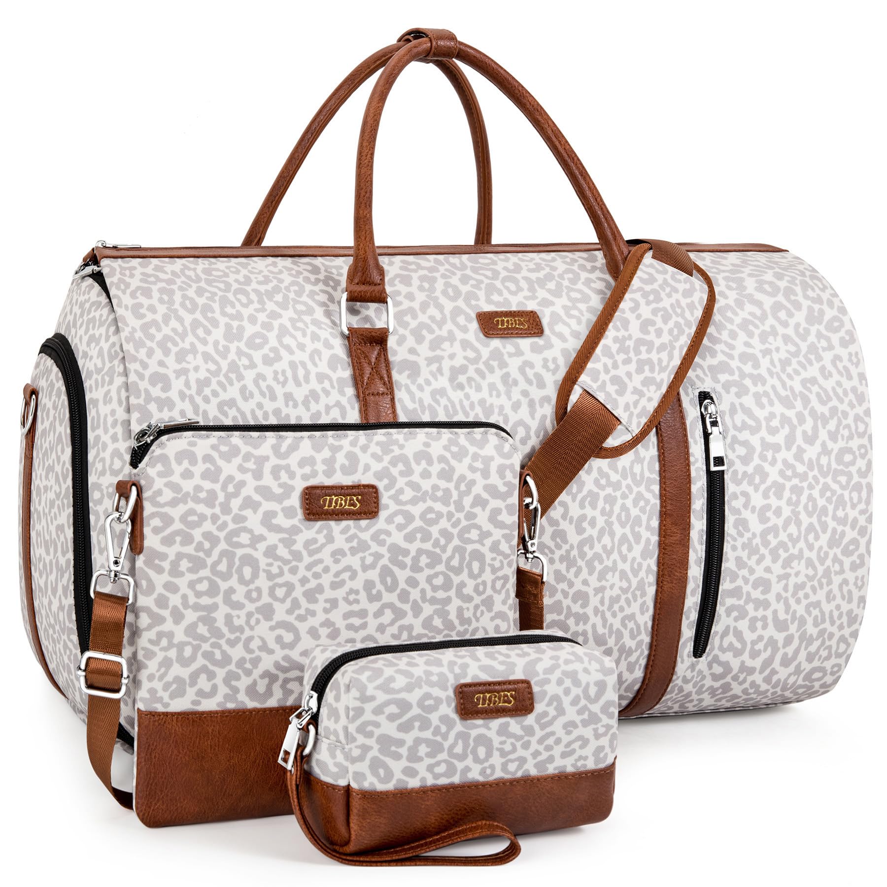 Weekender Bags For Women Convertible Garment Duffel Bag 2-in-1