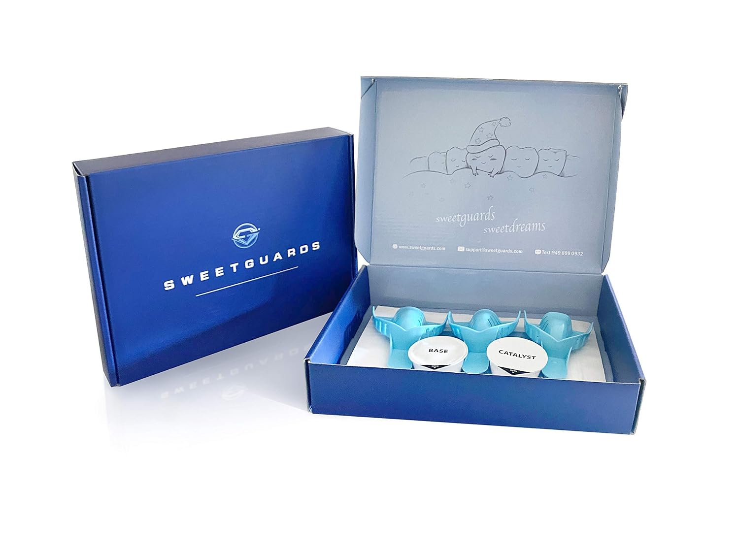 SWEETGUARDS - LOWER GUARD - Custom Dental Night Guard, Durable Mouth Guard for Bruxism, Night Guard for Grinding Teeth, Mouth Guard for Teeth Grinding & Clenching, Relieve Soreness in Jaw Muscles : Beauty