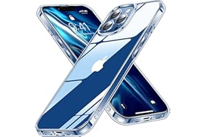 CASEKOO Crystal Clear Designed for iPhone 12 Pro Max Case, [Not Yellowing] [Military Drop Protection] Shockproof Protective Phone Case 6.7 inch 2020 (Clear)