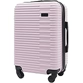 kensie Women's Hillsboro Luggage & Travel Bags Set, Burnished Lilac, 20" Carry-On