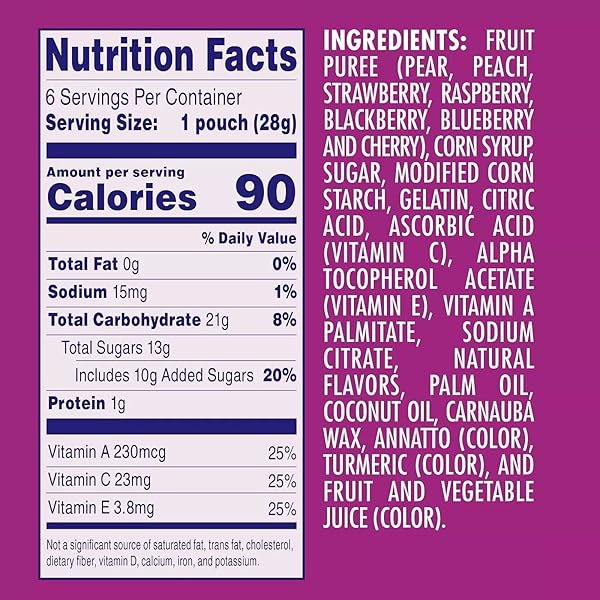 1 OZ WELCH’S JUICEFULS BERRY BLAST 6CT