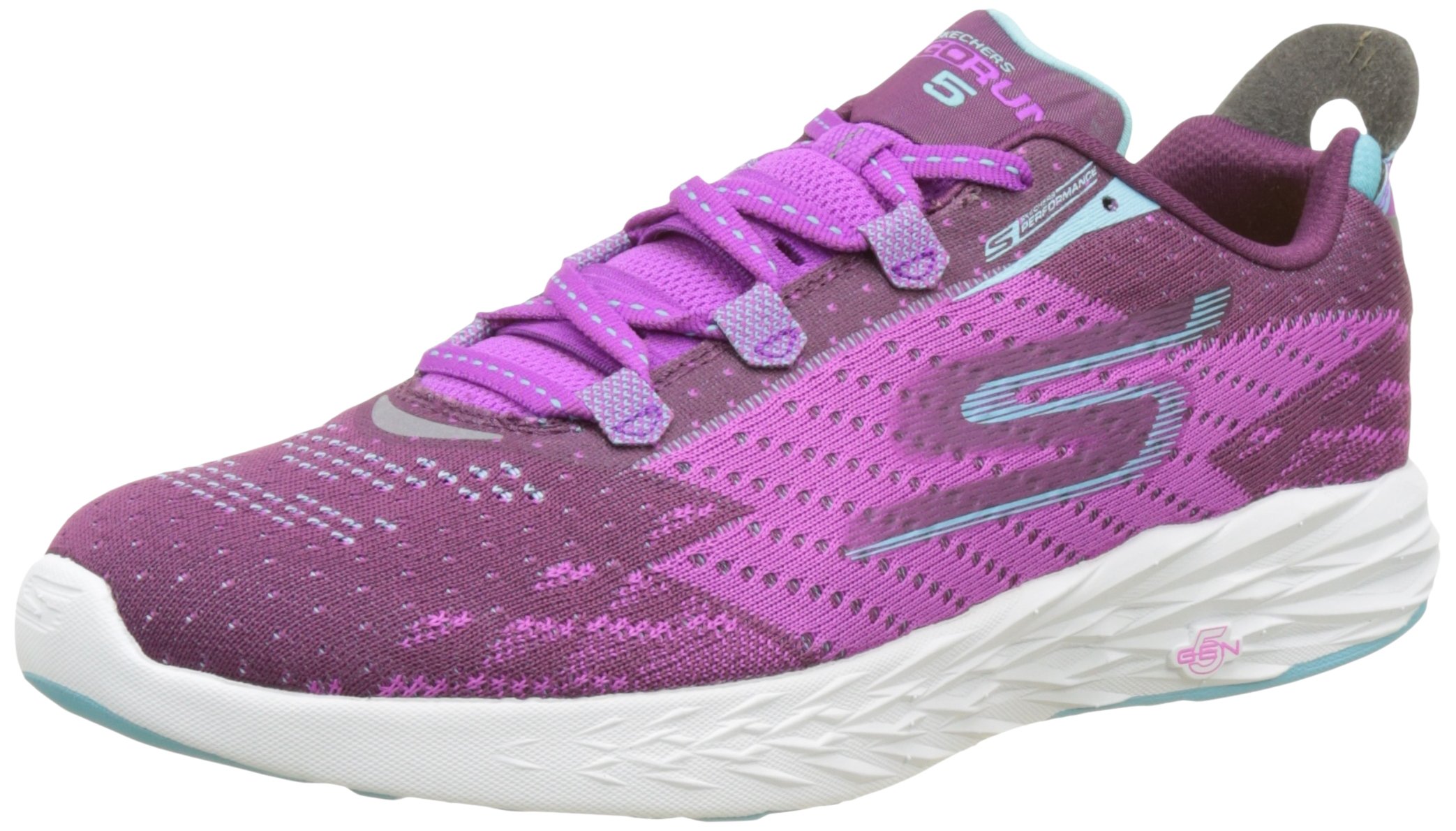 skechers go run 5 womens pink