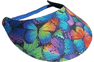 The Incredible Sunvisor Women's Beautiful Designs Lightweight Packable Foam Visor for Sun Protection and Outdoor Activities