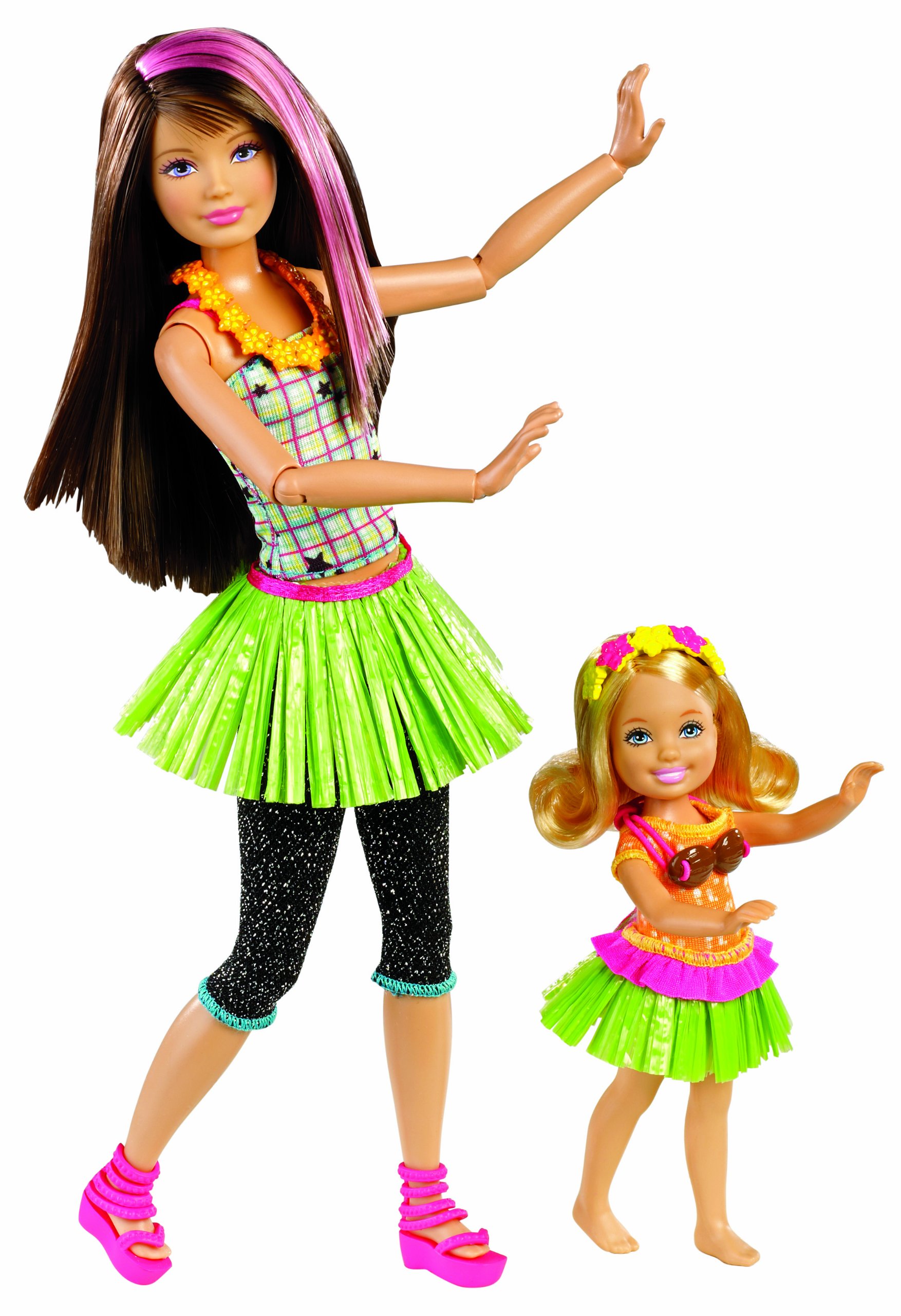 Barbie Sisters Hula Dance Skipper and Chelsea Doll 2-Pack- Buy Online