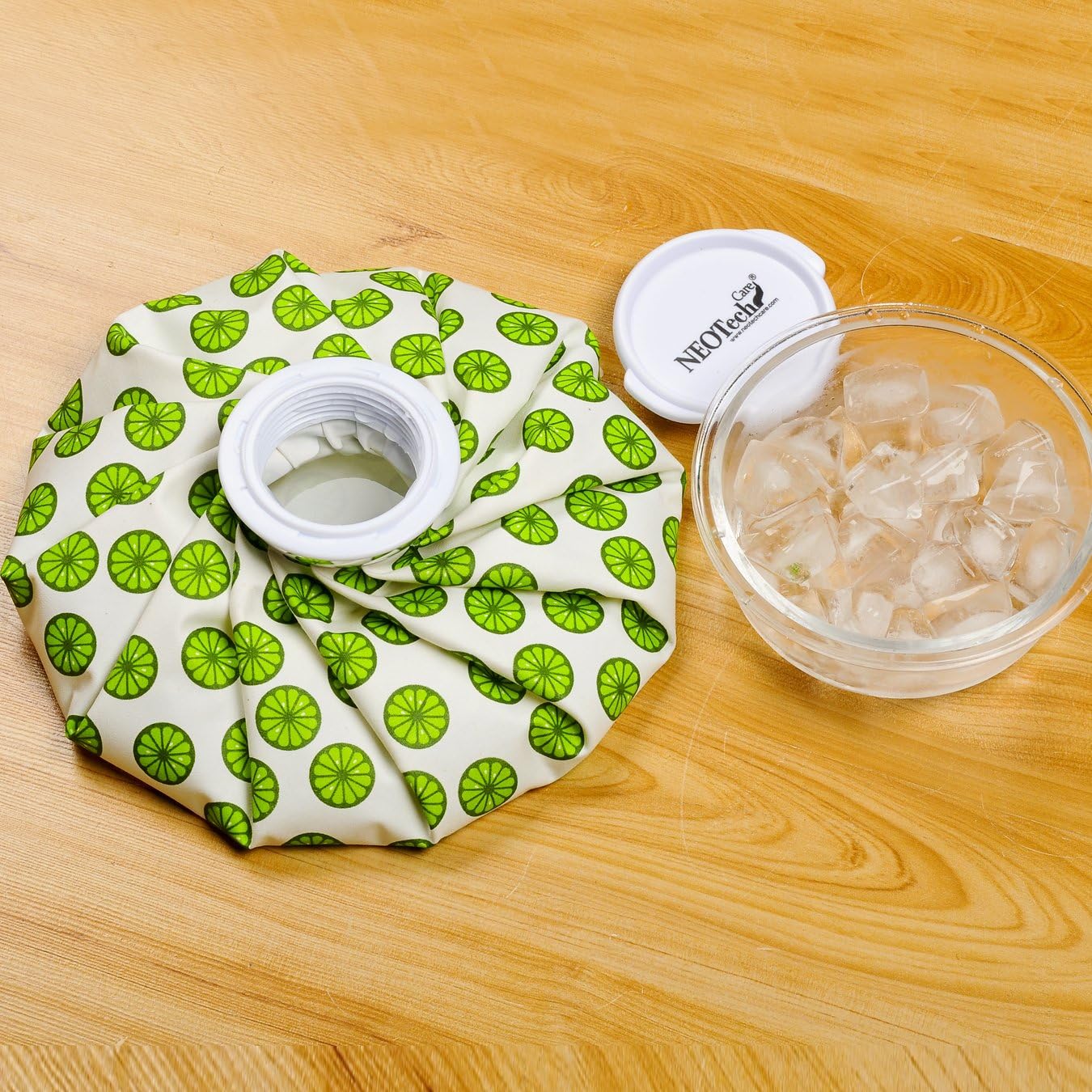 Neotech Care Ice Bag for Injuries Swelling, Headache, Pain Relief, First Aid, Cold Pack Screw Top Lid, Reusable - Image 5