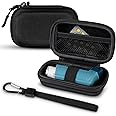 MEDMAX Inhaler Case, Hard Shell Protective Travel Carrying Case, Fits Standard Rescue & New Albuterol Inhaler Devices Up to 4 Inches, Device Not Included, Black