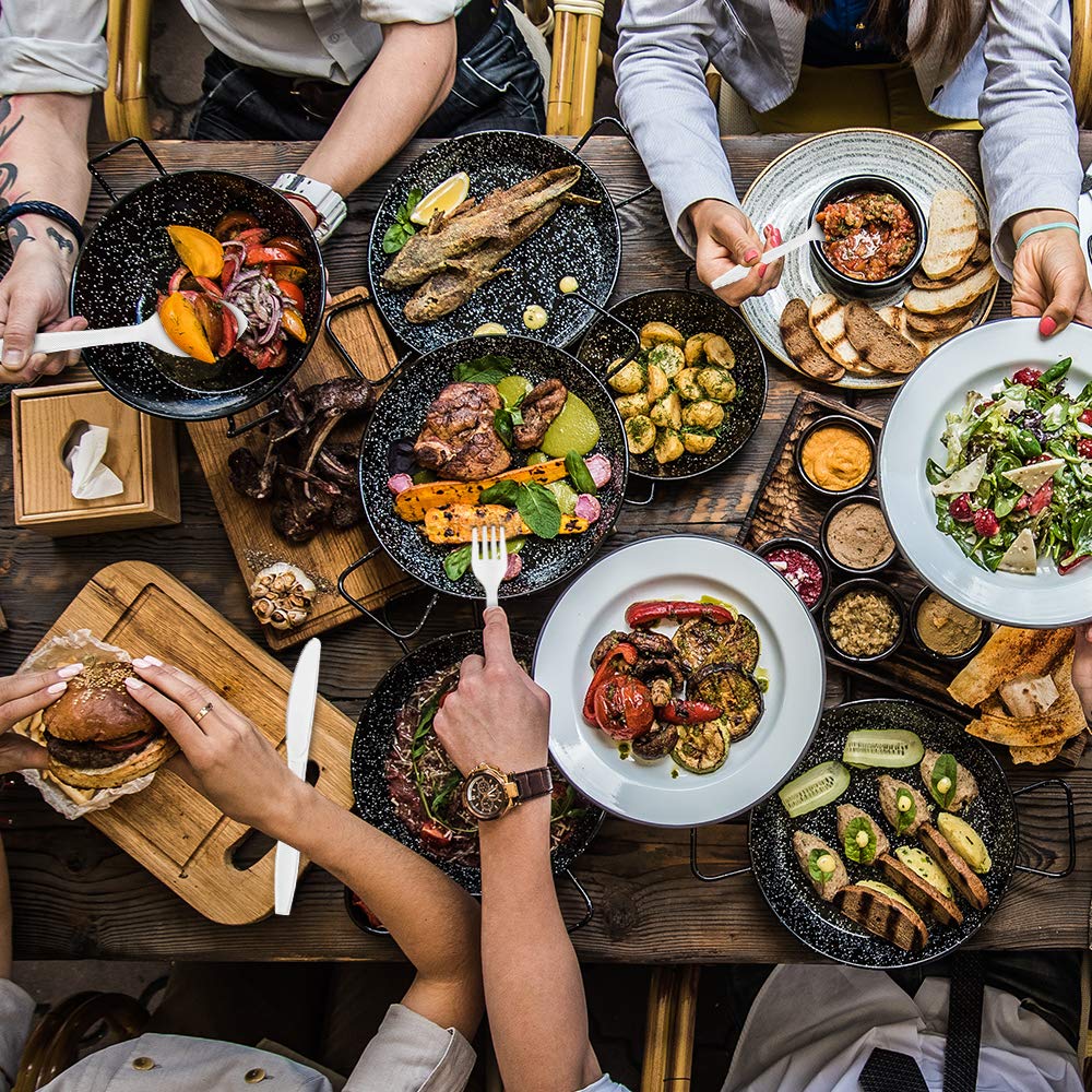 400 Pack Extra Heavyweight Disposable White Plastic Tea Spoons- Heavy Duty White Cutlery-Utensils, Parties, Dinners, Catering Services, Family Gatherings: Industrial & Scientific