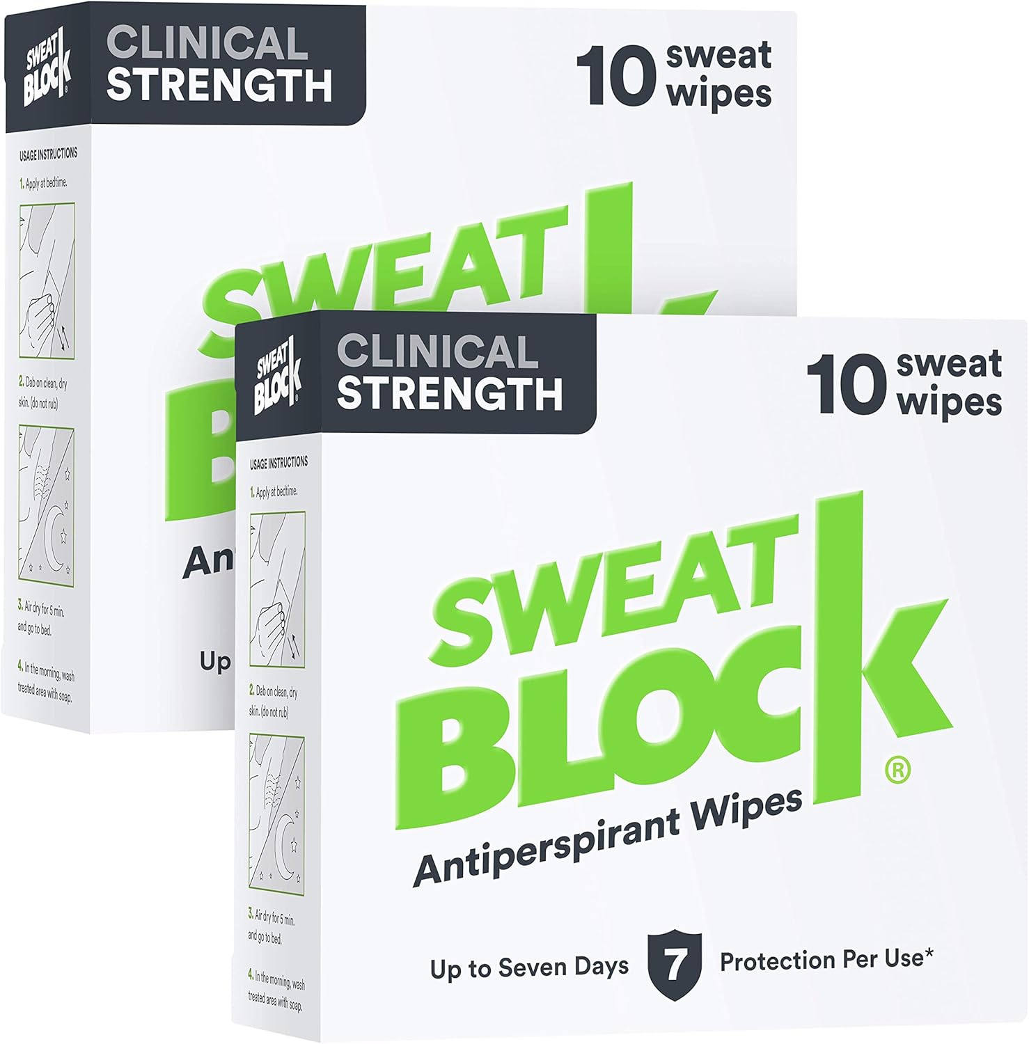 SweatBlock Antiperspirant (2 Box Deal) Clinical Strength