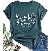Christian Faith Shirts for Women Butterfly Daisy Graphic Casual T Shirts